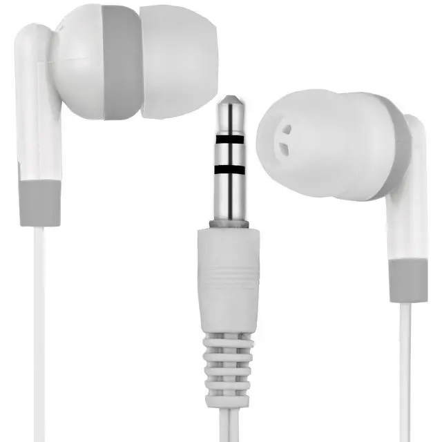 Alt view image 2 of 5 - LowCostEarbuds Bulk Pack of 50 Mixed Candy Color Individually Packaged 3.5mm in-Ear Earbuds/Headphones - Great for Schools/Kids/Libraries