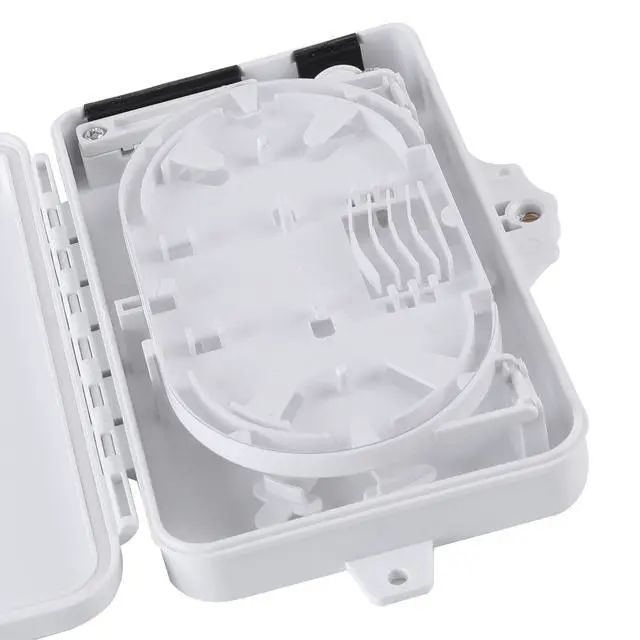 Alt view image 4 of 7 - 6 Port FTTH Fiber Distribution Box - Splitter Box for SC, FC, E2000 Adapters