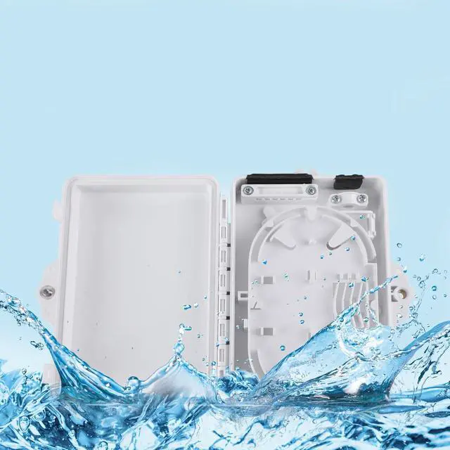 Alt view image 7 of 7 - 6 Port FTTH Fiber Distribution Box - Splitter Box for SC, FC, E2000 Adapters