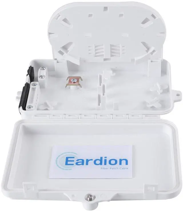 Alt view image 6 of 7 - 6 Port FTTH Fiber Distribution Box - Splitter Box for SC, FC, E2000 Adapters