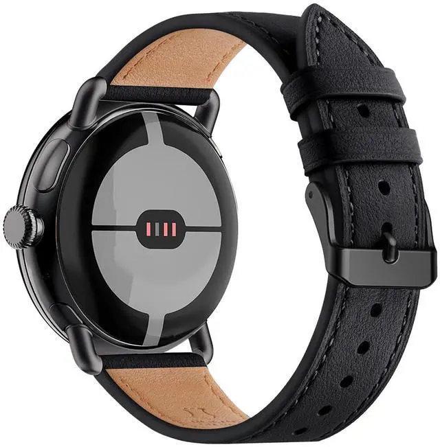 Main image of Leather Bands | Compatible with Pixel Watch 5/4/3 45mm,5/4/3/2 41mm,for Women Men, Wristband,Strap
