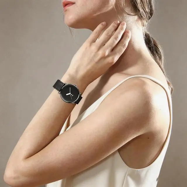Alt view image 5 of 5 - Leather Bands | Compatible with Pixel Watch 5/4/3 45mm,5/4/3/2 41mm,for Women Men, Wristband,Strap