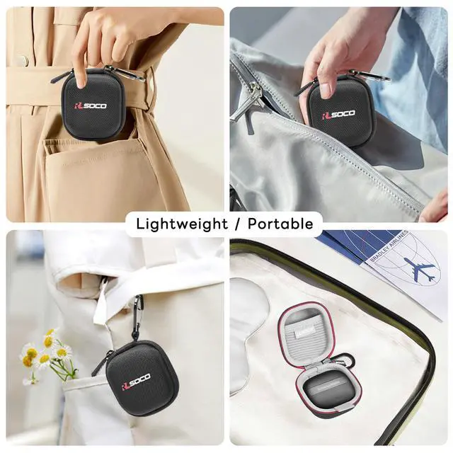 Alt view image 6 of 7 - Carrying Case for Bowers & Wilkins Pi8 Wireless Earbuds (Case Only)