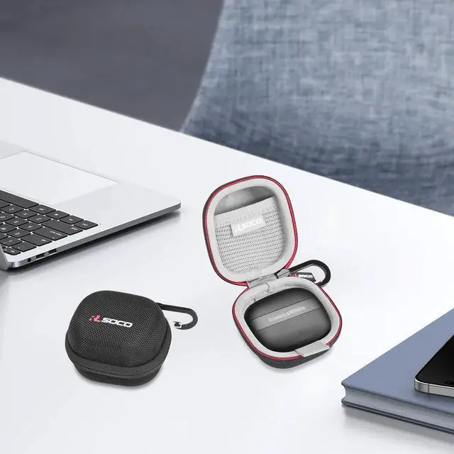 Alt view image 7 of 7 - Carrying Case for Bowers & Wilkins Pi8 Wireless Earbuds (Case Only)