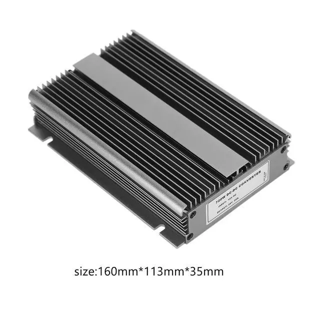 Alt view image 4 of 6 - 12V to 36V 20A Step-Up Power Supply Converter Regulator for Car, Waterproof Aluminum 20A DC-DC 12V Step Up to 36V Power Supply Converter