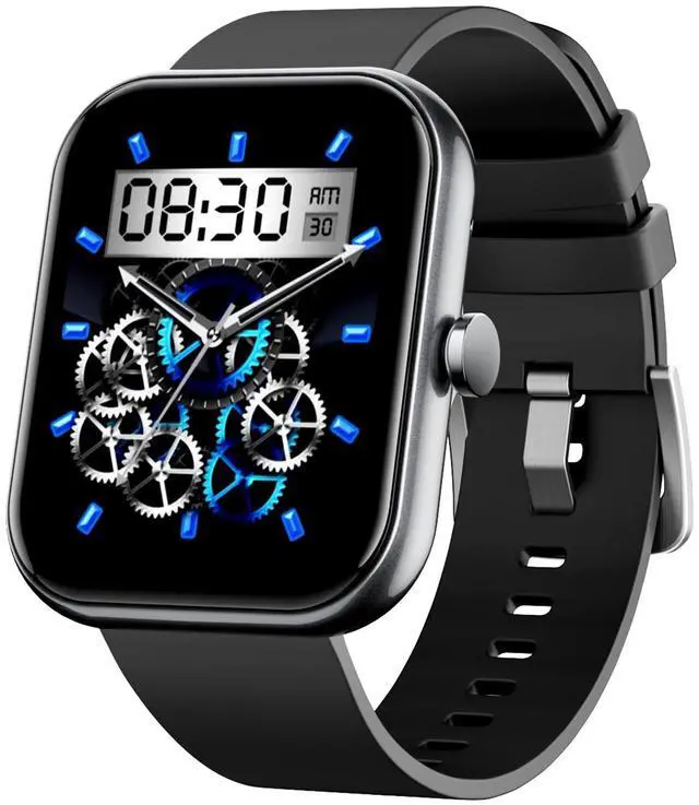 Main image of AI Chat Assistant,Smart Watch for Men Women,Translator Watch,Fitness Tracker with Heart Rate & Sleep Monitor,Answer/Make Call, 1.95" Touchsreen,100+Sport Modes,Smartwatch for iPhone/Samsung/Android
