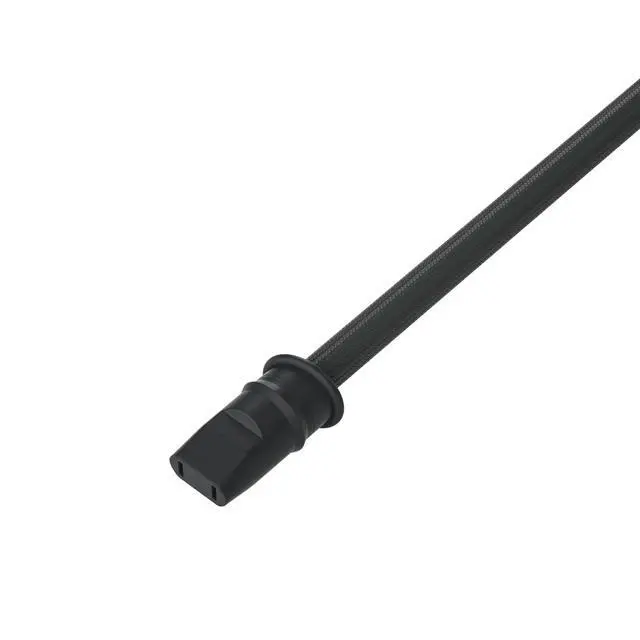 Alt view image 5 of 7 - Power Cord for A1639 Homepod(1st Gen) Smart Speaker, 6ft/1.8m | US AC Power Cable 2-Prong Plug Male to Female Power Cord 622-00104, Black, Not for HomePod 2(2nd Gen)