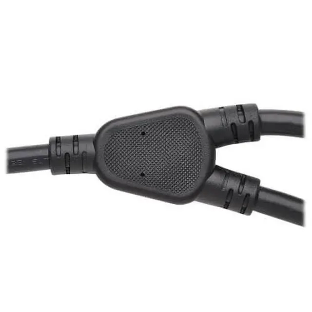 Alt view image 2 of 3 - IEC C20 to 2X C13 Splitter Power Cord - 200~250V 12AWG 20A to Dual 14AWG 15A Heavy Duty Y Cable for Bitmain Antminer S19, L7, D7, KS3, KA3 U/L Certified (8 Feet)