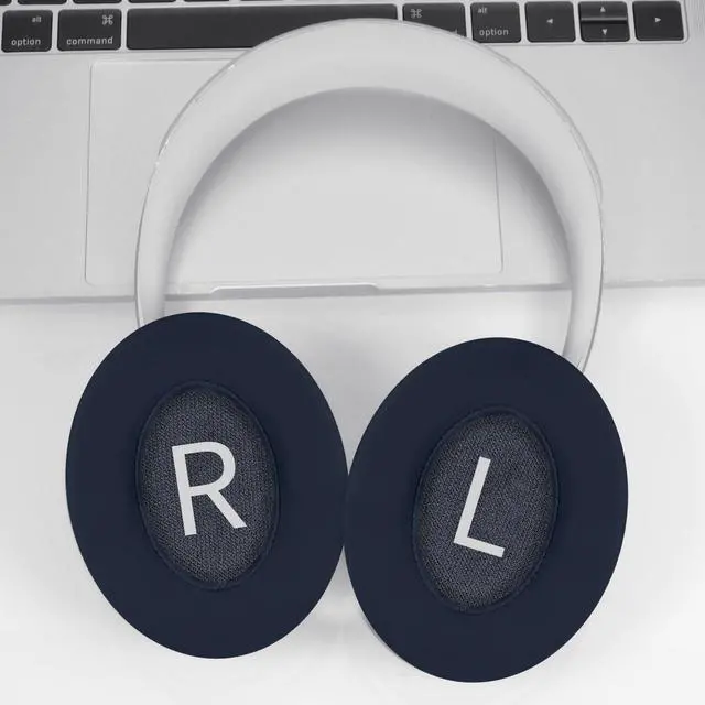 Alt view image 5 of 6 - Replacement Cooling-Gel Earpads for Bose Noise Cancelling Headphones 700 (NC700) - Ice-Silk Fabric, Memory Foam for Ultimate Comfort - Blue