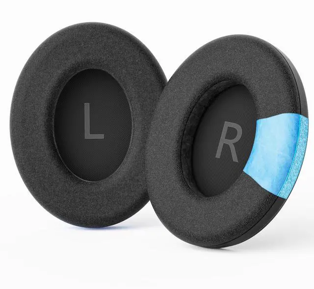 Main image of Replacement Cooling-Gel Earpads for Bose Noise Cancelling Headphones 700 (NC700) - Ice-Silk Fabric, Memory Foam for Ultimate Comfort - Black