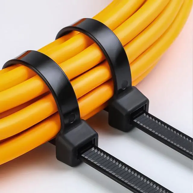 Alt view image 7 of 7 - 12''+14''+16''+18'' Zip Ties Assorted Sizes, 400 Pack 50 LBS Black Cable Ties - Heavy Duty Nylon Wire Ties, Self-Locking, UV Resistant for Indoor/Outdoor Use