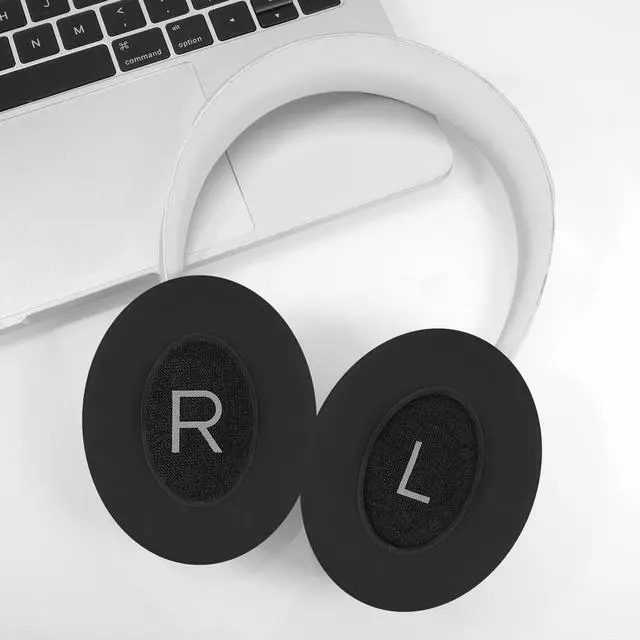 Alt view image 5 of 5 - Replacement Cooling-Gel Earpads for Bose Noise Cancelling Headphones 700 (NC700) - Ice-Silk Fabric, Memory Foam for Ultimate Comfort - Black
