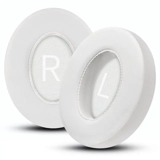 Alt view image 6 of 6 - Replacement Cooling-Gel Earpads for Bose Noise Cancelling Headphones 700 (NC700) - Ice-Silk Fabric, Memory Foam for Ultimate Comfort - White