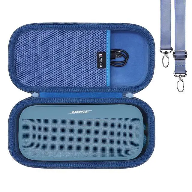 Main image of LTGEM Case for Bose SoundLink Plus Portable Bluetooth Speaker | Hard EVA Shell, Water-Resistant, Shock Protection, Scratch-Resistant Interior, Portable Travel Storage Case Only