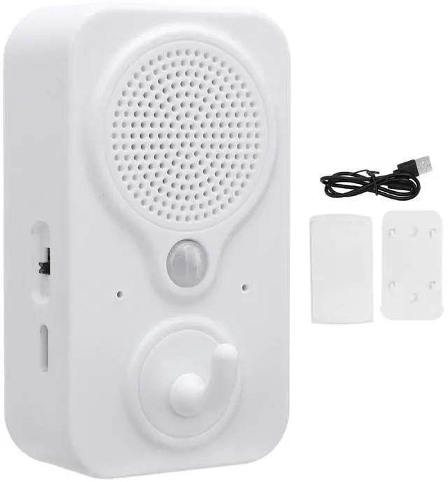 Main image of Motion Activated Sound Player, Welcome Doorbell DIY Voice Recordable PIR Infrared Motion Sensor Activated Voice Player, Body Detector for Door Greeter, Entry Alert