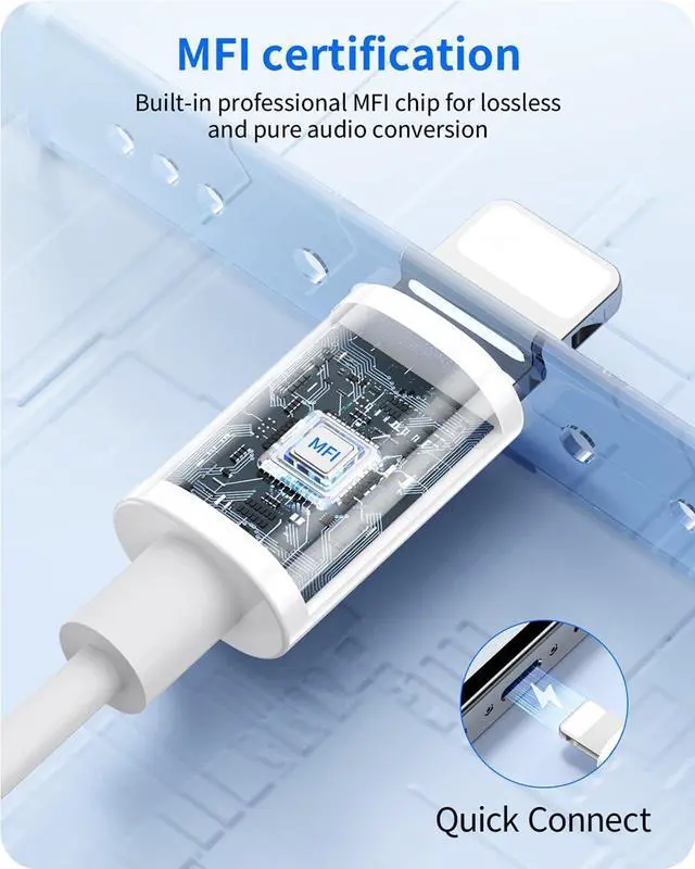 Alt view image 3 of 7 - 2 Packs Wired Earbuds Headphones for iPhone with Built-in Mic & Remote | Plug & Play HiFi Stereo Nosie Reduction Earphone Compatible with iPhone 14/13/12/11/XR/XS/X/8/7/SE Support All iOS System