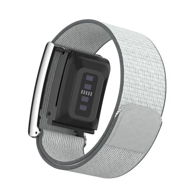 Alt view image 3 of 6 - Nylon Sport Bands Compatible with Whoop 5.0 One/Peak/Life Arm Band | Adjustable, Waterproof, Breathable, Replacement Wristbands Straps Not Compatible with Gen 4