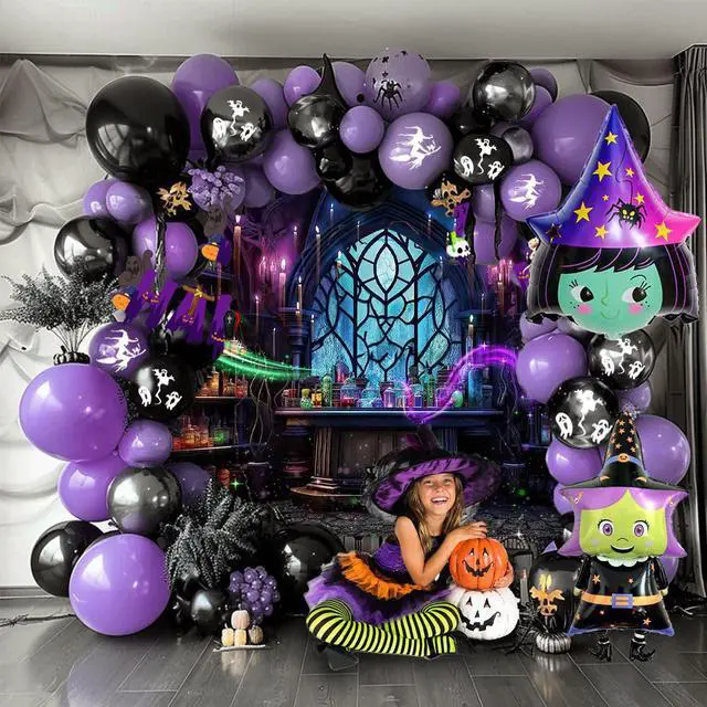 Alt view image 4 of 7 - Halloween Mad Scientist Lab Backdrop 10x8FT Spooky Chemistry Laboratory Magic Witch Background Halloween Party Decorations Supplies Photo Props