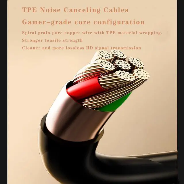 Alt view image 5 of 6 - DX2 in Ear Headphones, USB C Headphones, Type C Earbuds, Noise Isolating in Ear Headphones for Running/Gym/Workouts, USB Type C Headset with Microphone and 3-Button Remote(Type C,Black With Mic)