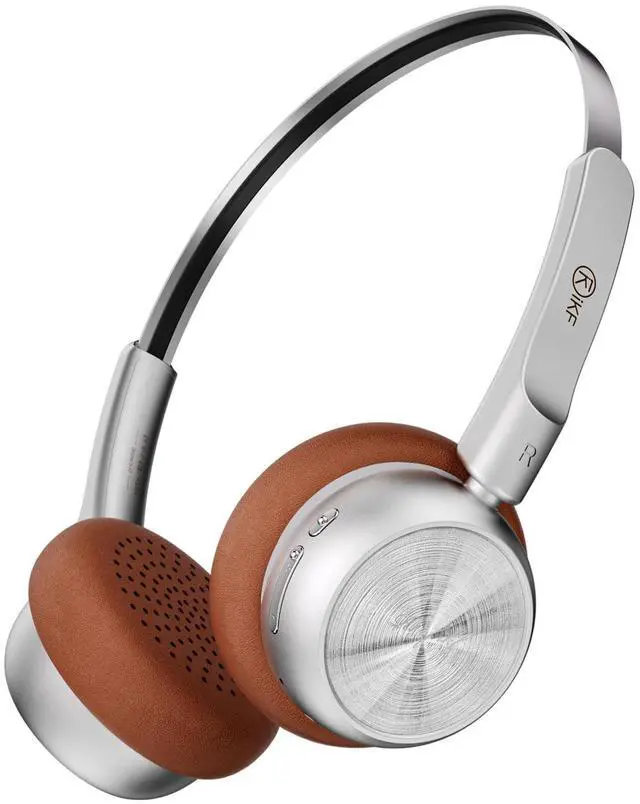 Main image of R1 Retro Headphones Bluetooth 5.4 Hi-Fi Sound Custom EQ via App 60H Playtime Comfortable Fit Multipoint Connection Lightweight Vintage Headphones (Brown)