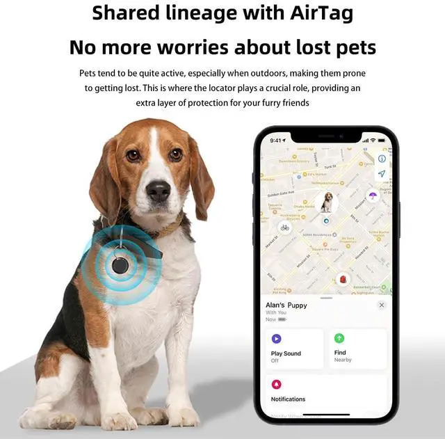 Alt view image 5 of 7 - Google Find Hub Tracker for Android, Global GPS Locator with UWB Radar, Air Tags-4 Pack, 2-Year Battery, IP65 Waterproof - Find Keys/Wallets Effortlessly (Android)
