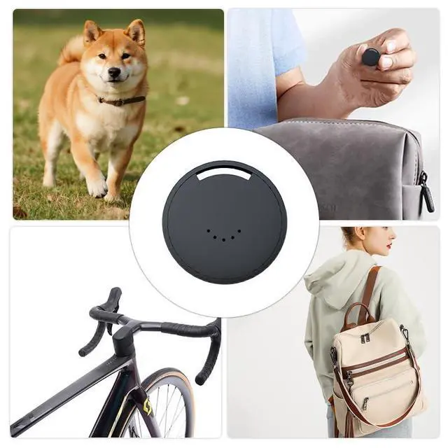 Alt view image 7 of 7 - Google Find Hub Tracker for Android, Global GPS Locator with UWB Radar, Air Tags-4 Pack, 2-Year Battery, IP65 Waterproof - Find Keys/Wallets Effortlessly (Android)