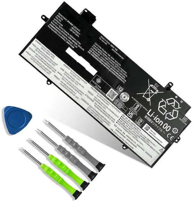 Main image of L20C4P71 Laptop Battery Replacement for Lenovo ThinkPad X1 Carbon 9th 10th 11th Gen / X1 Yoga 6th 7th 8th Gen Series SB10T83217 5B10W13974 L20M4P71 SB10T83216 L20L4P71 L20D4P71 15.44V 57Wh