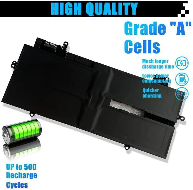 Alt view image 4 of 6 - L20C4P71 Laptop Battery Replacement for Lenovo ThinkPad X1 Carbon 9th 10th 11th Gen / X1 Yoga 6th 7th 8th Gen Series SB10T83217 5B10W13974 L20M4P71 SB10T83216 L20L4P71 L20D4P71 15.44V 57Wh