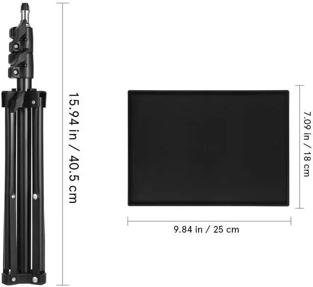 Alt view image 3 of 7 - Portable Laptop Stand Projector -saving Tripod Adjustable Bracket for Home Theater