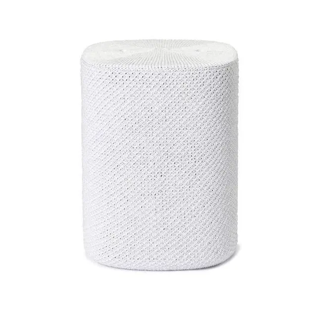 Alt view image 2 of 7 - Speaker Cover for Sonos One (2nd Gen) - Smoke White | 3D-Knitted Speaker Cover by Studio Truly Truly | Acoustic Transparency & Custom Fit