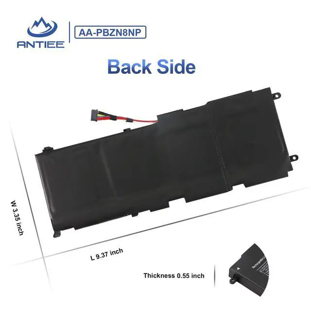 Alt view image 5 of 7 - AA-PBZN8NP Laptop Battery for Samsung Series 7 Notebook NP-700 NP-700Z | NP700Z7C NP700Z5A NP700Z5B NP700Z5C NP700Z5AH NP700Z7A NP700Z5CH NP770Z7E Series BA43-00318A P42GL5-01-N01 1588-3366
