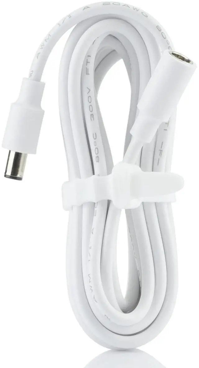 Main image of Show 15 Extension Cord for Show 8, Show 10 (3rd Gen), Show (2nd Gen), Plus (2nd Gen), 18V 30W Power Adapter Plus Extender 10ft White Cable