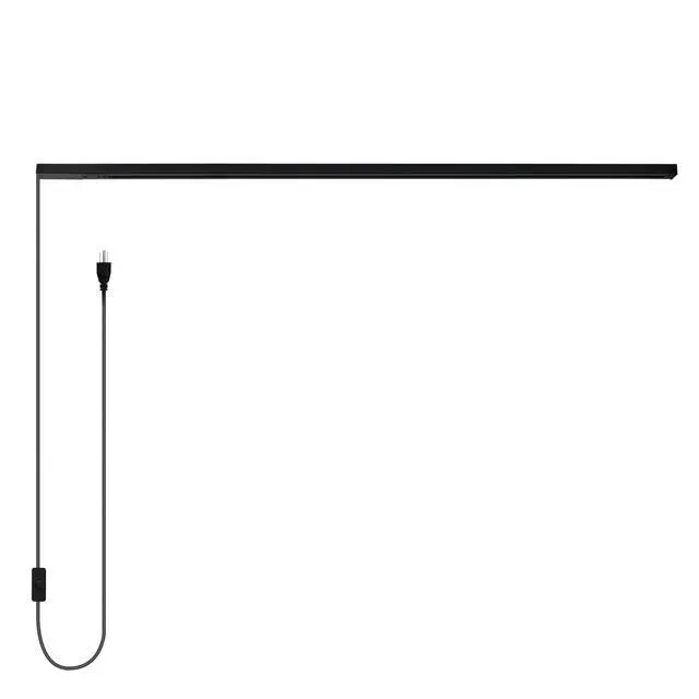 Alt view image 4 of 4 - Track Lighting Plug Cord 10FT Black, 3 Prong