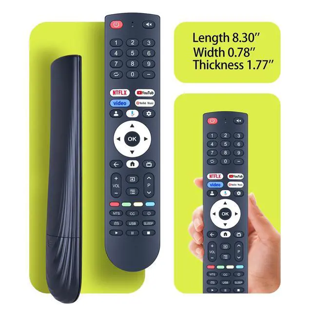 Alt view image 5 of 7 - Replacement Voice Remote Control for FPD Canvas Series 4K UHD LED TV CG50-C3 CG55-C1 CG65-C3 CG75-C3 CG43-C3 with Smart Google