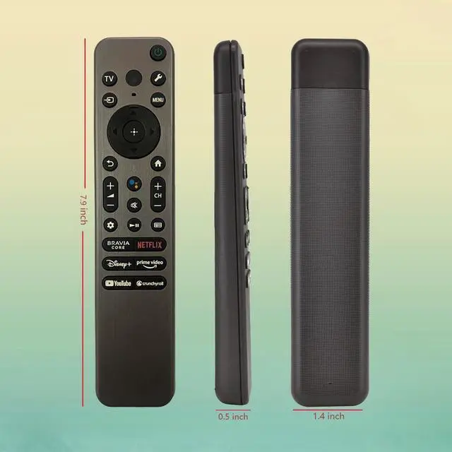 Alt view image 4 of 6 - RMF-TX910U Voice Remote Control Replacement for Sony X77L X90L Smart TV RMF-TX810U KD-43X77L KD50X77L KD-55X77L KD-65X77L KD-75X77L KD-85X77L XR-55X90L XR-65X90L XR-75X90L XR-85X90L XR-98X90L