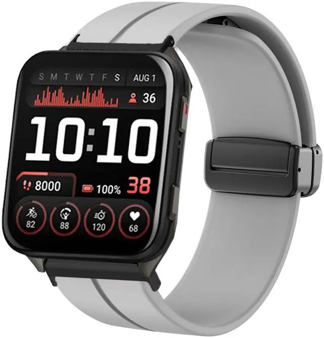 Main image of Compatible with Garmin Venu X1 Bands, Soft Silicone Sport Wristband Replacement Straps Compatible with Garmin Venu X1 Smartwatch