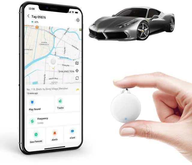 Main image of Car GPS Tracker Real Time Tracking Hidden Mini No Monthly Fee 5Min Refresh