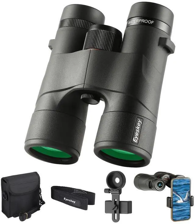 Main image of Surge 10x42 Binoculars for Adults, High-Powered Waterproof Binoculars with Phone Adapter - HD Low Light Vision for Wildlife Hunting, Marine Watching, Safari & Outdoor Adventures