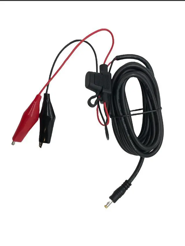 Alt view image 2 of 5 - BareHill 12V Power Cable: Compatible to Tactacam Reveal X XB SK & WiseEye Trail Camera with Built-in 2Amp Fuse Cord Grip Included