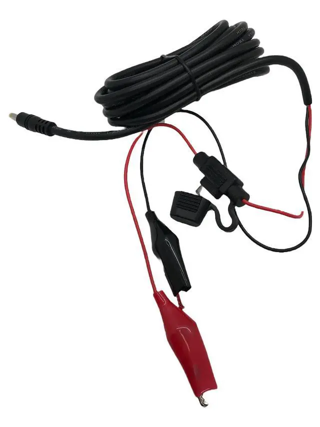 Alt view image 4 of 5 - BareHill 12V Power Cable: Compatible to Tactacam Reveal X XB SK & WiseEye Trail Camera with Built-in 2Amp Fuse Cord Grip Included