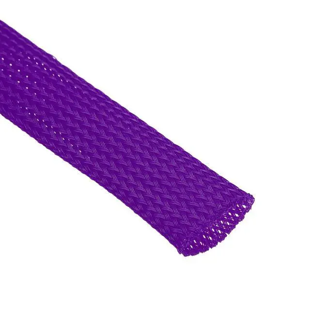 Alt view image 2 of 5 - Expandable Sleeving,1-inch 25ft Cable Sleeve, Purple