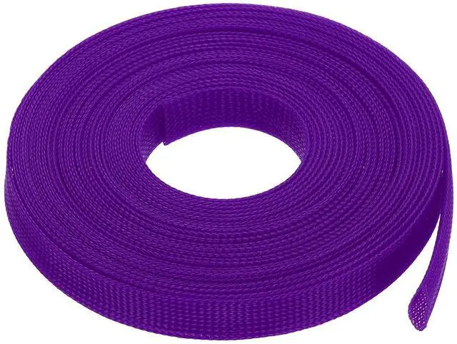Main image of Expandable Sleeving,1-inch 25ft Cable Sleeve, Purple