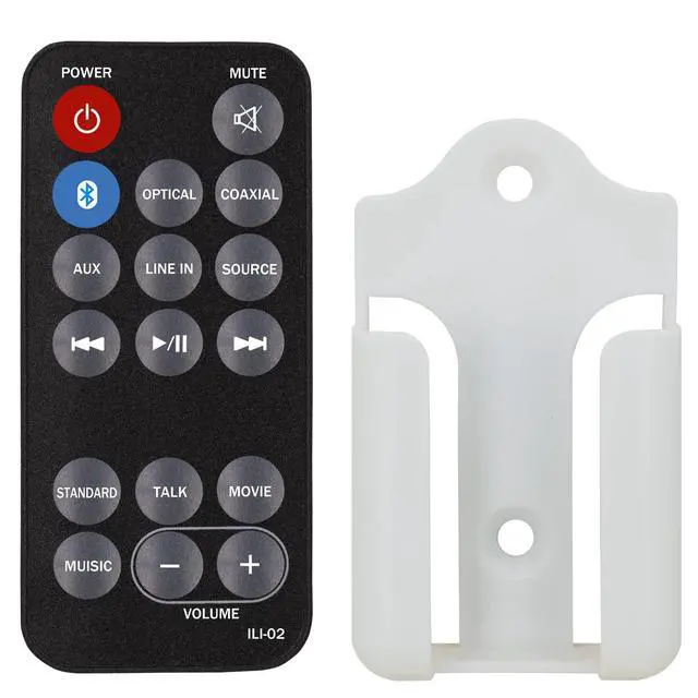 Alt view image 2 of 6 - Replacement Remote Control for iLive ITB259 ITB260B ITB190B REM-ITB259 ITB259B HD Soundbar Speaker