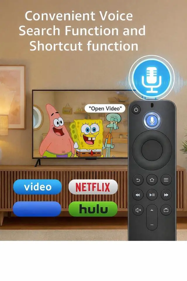 Alt view image 2 of 6 - Replacement Voice Remote Control Compatible with Stick Smart TVs(1st / 2nd / 3rd Gen)