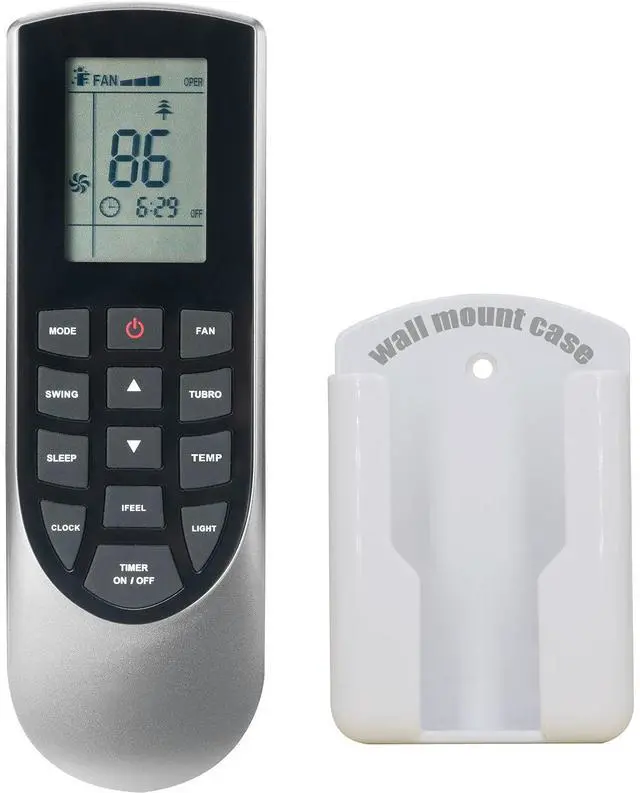 Main image of Replacement Remote Control for GREE Air Conditioner YAN1F10F(WlFl),LIVV09HP230V1A,LIVV18HP230V1A,LIVV12HP230V1A,LIVV24HP230V1A,LIVV09HP230V1AH,LIVV12HP230V1AH,LIVV18HP230V1AH,LIVV24HP230V1AH,Holder