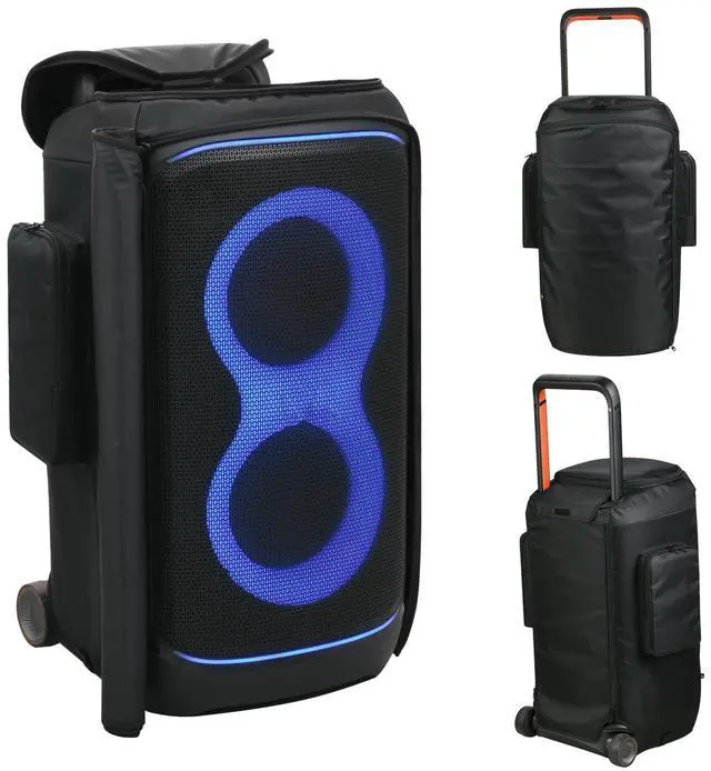 Main image of Speaker Case Compatible with JBL PartyBox 520, Portable Speaker Carrying Cover with Zipper Pockets Storage Bag for JBL PartyBox 520