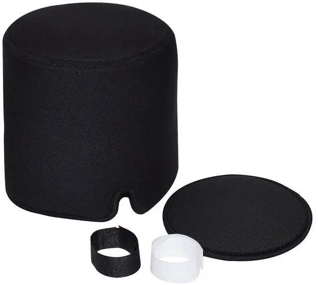 Main image of Neoprene Protective Cover Case with Silicone Anti-Slip Pad for Homepod Speaker-Black