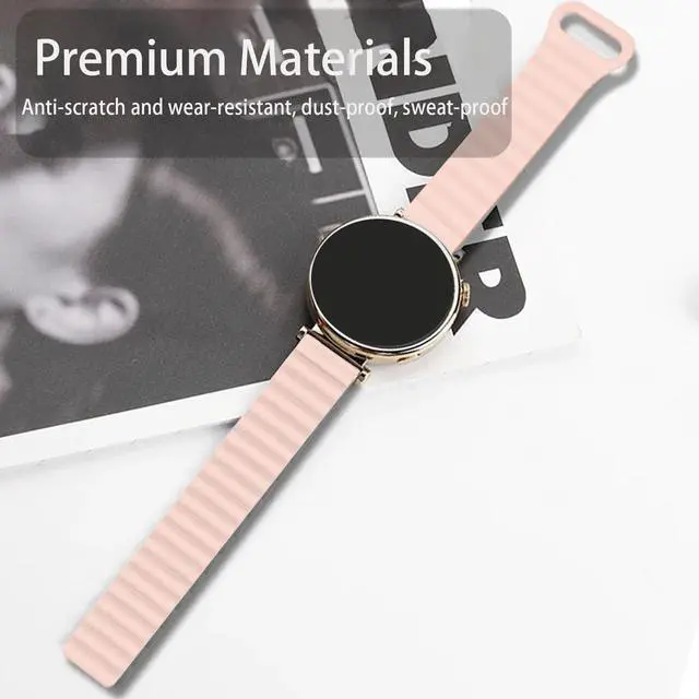 Alt view image 3 of 6 - Compatible with FANY Smart Watch Band, Silicone Sport Loop Bracelet Wristband Strap Compatible with FANY luna 1.1'' Smart Watch