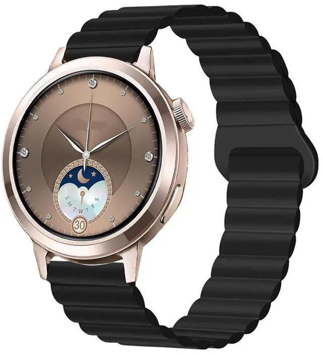 Main image of Compatible with FANY Smart Watch Band, Silicone Sport Loop Bracelet Wristband Strap Compatible with FANY luna 1.1'' Smart Watch