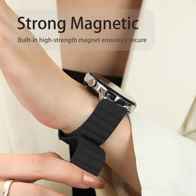 Alt view image 3 of 6 - Compatible with FANY Smart Watch Band, Silicone Sport Loop Bracelet Wristband Strap Compatible with FANY luna 1.1'' Smart Watch